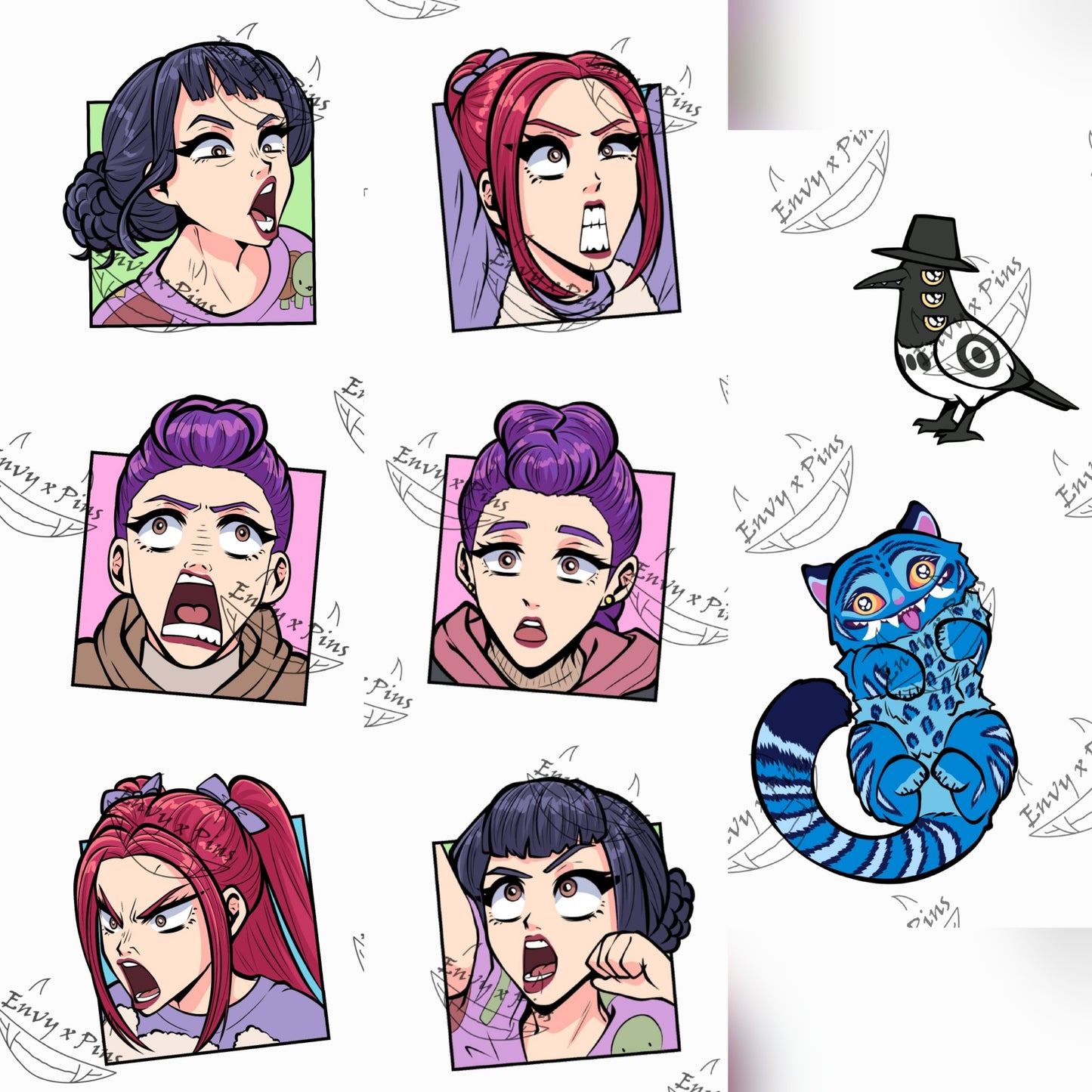 Derpy Demon Hunters! KEYCHAINS