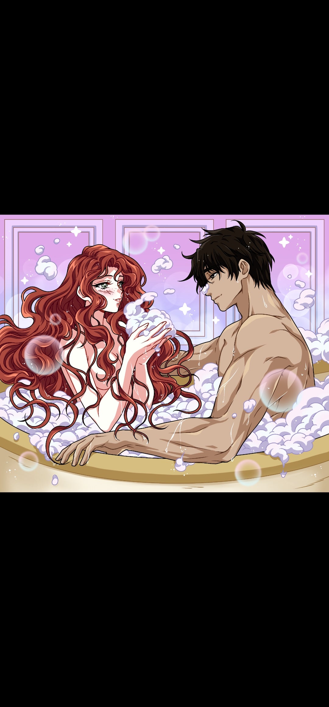 Sensual Soak! Gloomy panel